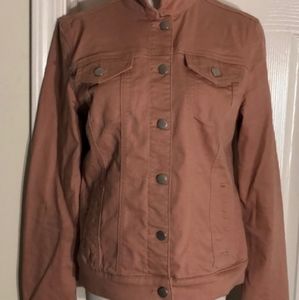 Mix By 41 Hawthorn Blush Pink Denim Jacket…